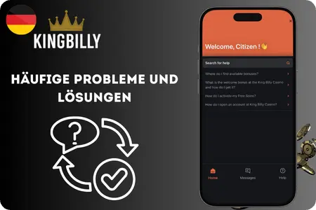 King Billy Login-Hilfe und Lösungen